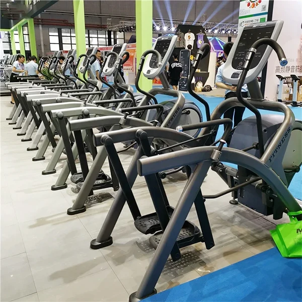 Indoor sports commercial gym fitness cross trainer magnetic elliptical trainer machine gym arc trainer
