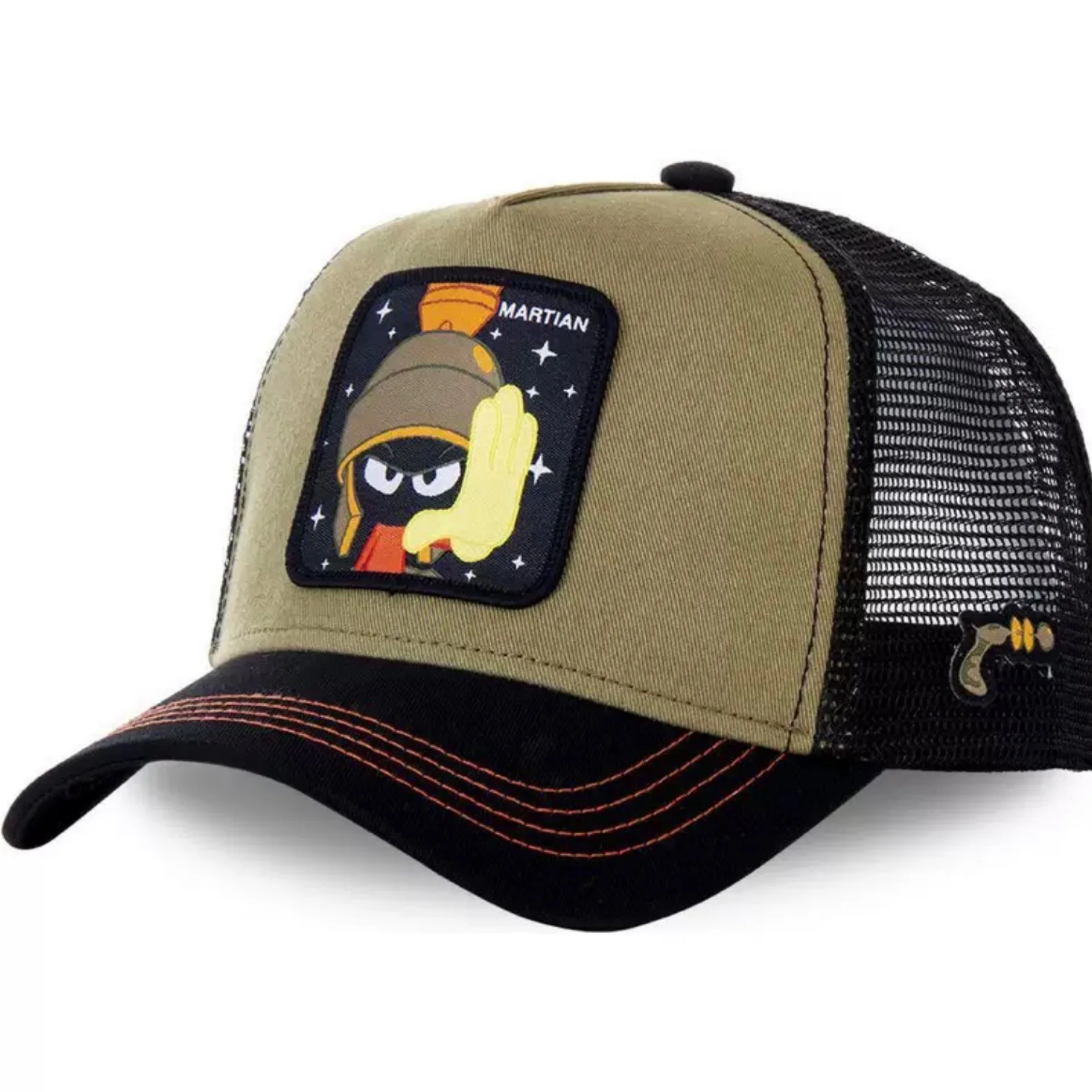 Wholesale Hip Hop Mesh Men Trucker Embroidery Hat Duck Anime Wholesale Sports Cartoon Baseball Caps