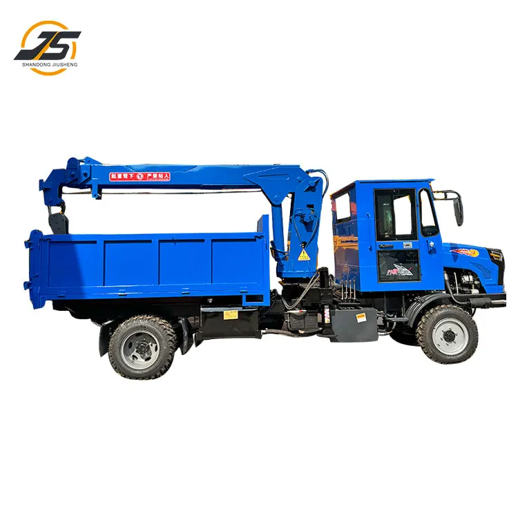 Four-Wheel Drive Truck Crane 50 Ton Loading Four-Wheel Wheel Lifting Transport Dump Tree Crane Engine Pump Motor Gearbox