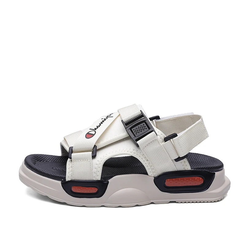 2021 Новая летняя мужская обувь для мужчин; Модная Уличная обувь; Модная повседневная обувь из флиса кораллового цвета, тапочки съемный сандалии