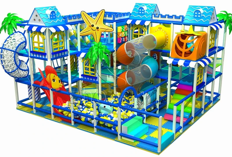 Baby playground plastic children slide adventure amusement soft outdoor indoor playground big slides for sale