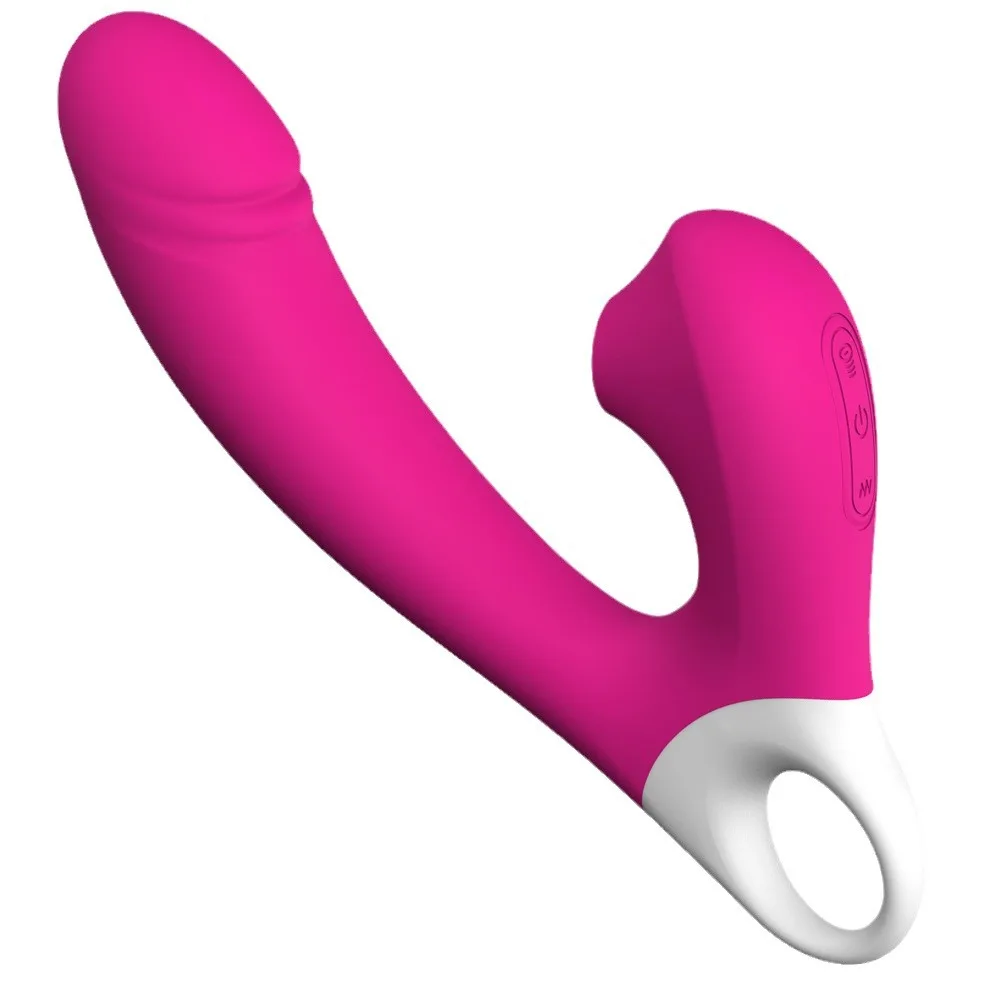 10 frequency vibration 5 sucking mode 2 in 1  G Spot vibrator dual head girl masturbation stimulating sex toys for women couples