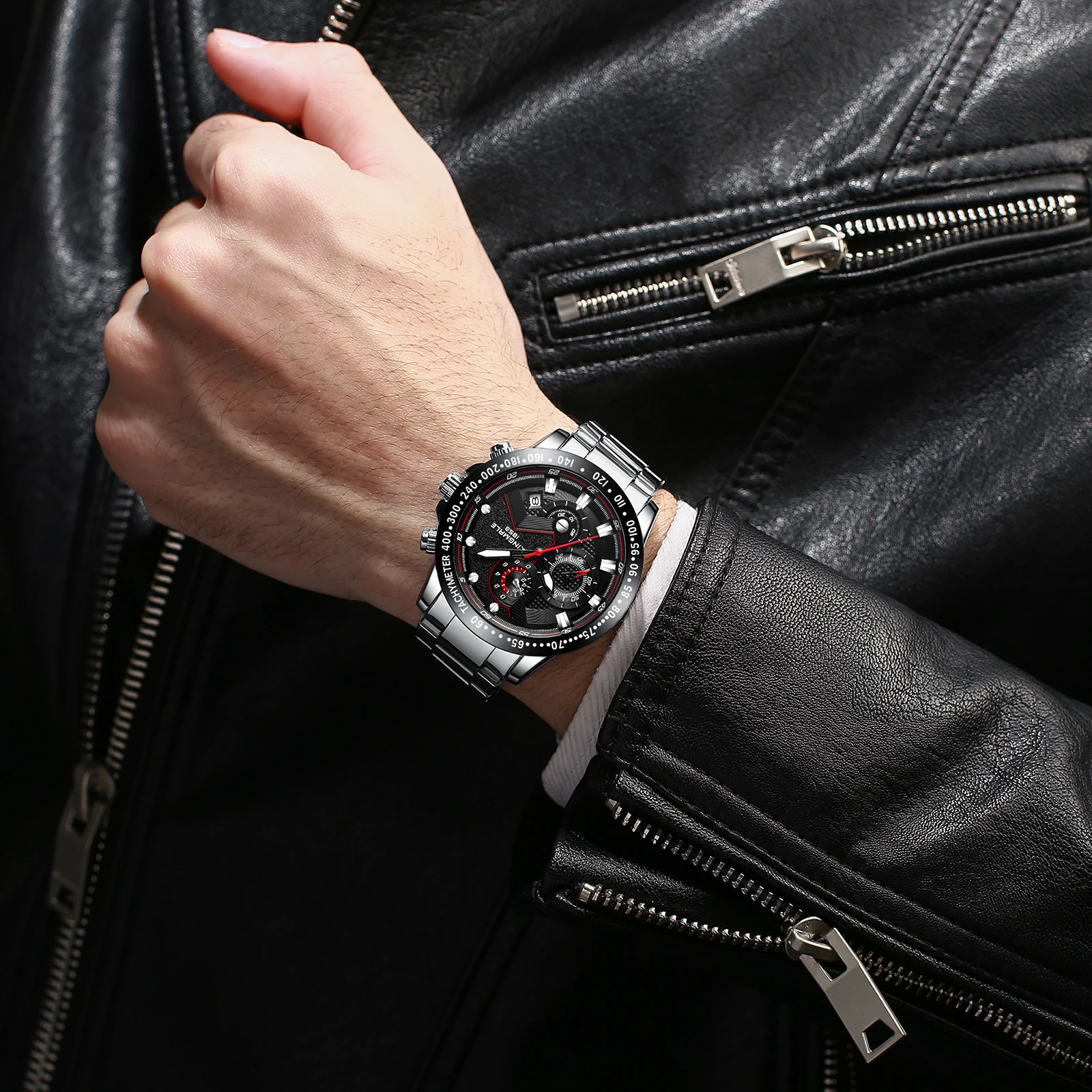 Watches Fashion 2019 Mens Wrist Luxury Cheap Chronograph Watches Relojes De China Custom Logo Watch