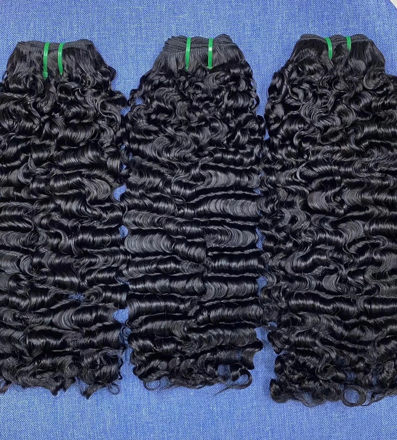 Ready to ship Grade 12A Super Double Drawn Curly Hair Bundles, Human Hair Extensions Best Quality Vietnamese Raw Hair