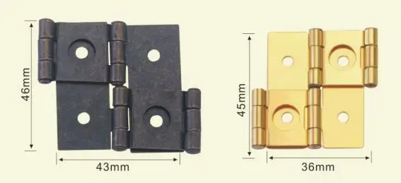 Double acting folding screen hinge brass hinge
