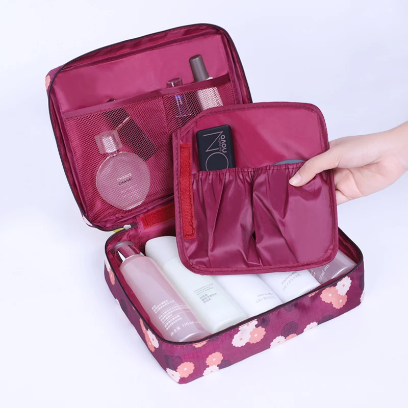 Women Cosmetic Storage  Bag Travel Cosmetics Makeup Organizer Bag