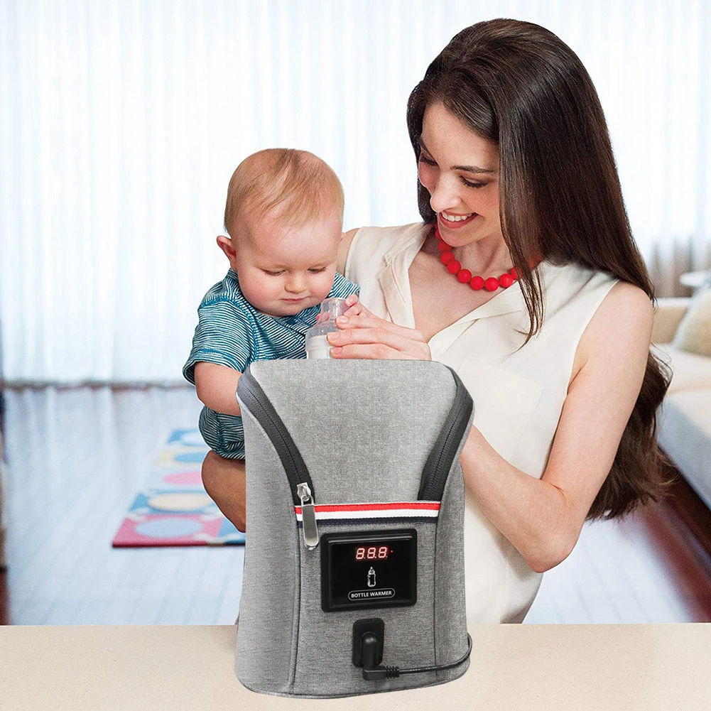 
Car-mounted Double Bottle Warm Milk Portable Constant Temperature Warm Milk for Outdoor warmer 