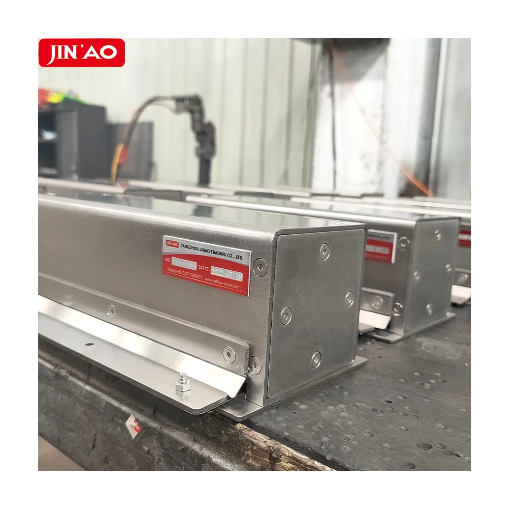 telescopic cover CNC Rolling Curtain Shield Protection Roll-up Cover