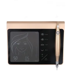 High Quality Microblading kit Digital Touch Screen Embroidery Tattoo Machine  PMU MTS Semi Wireless Permanent Makeup Machine