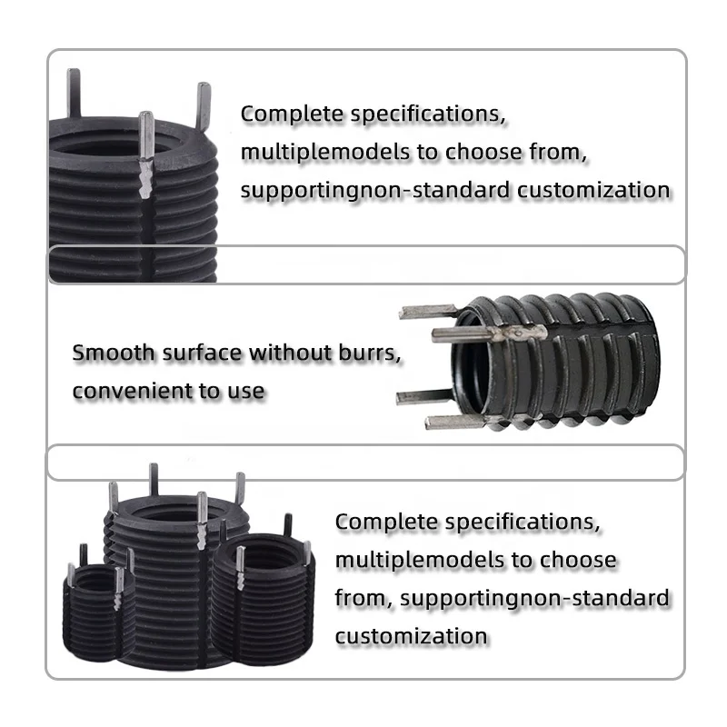 Four Key Locking Thread Insert Wire Fasteners Aircraft Metal Hardware Manufacture