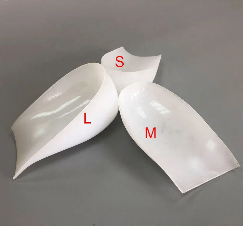 Skin-friendly Silicone gel invisible height increasing insoles