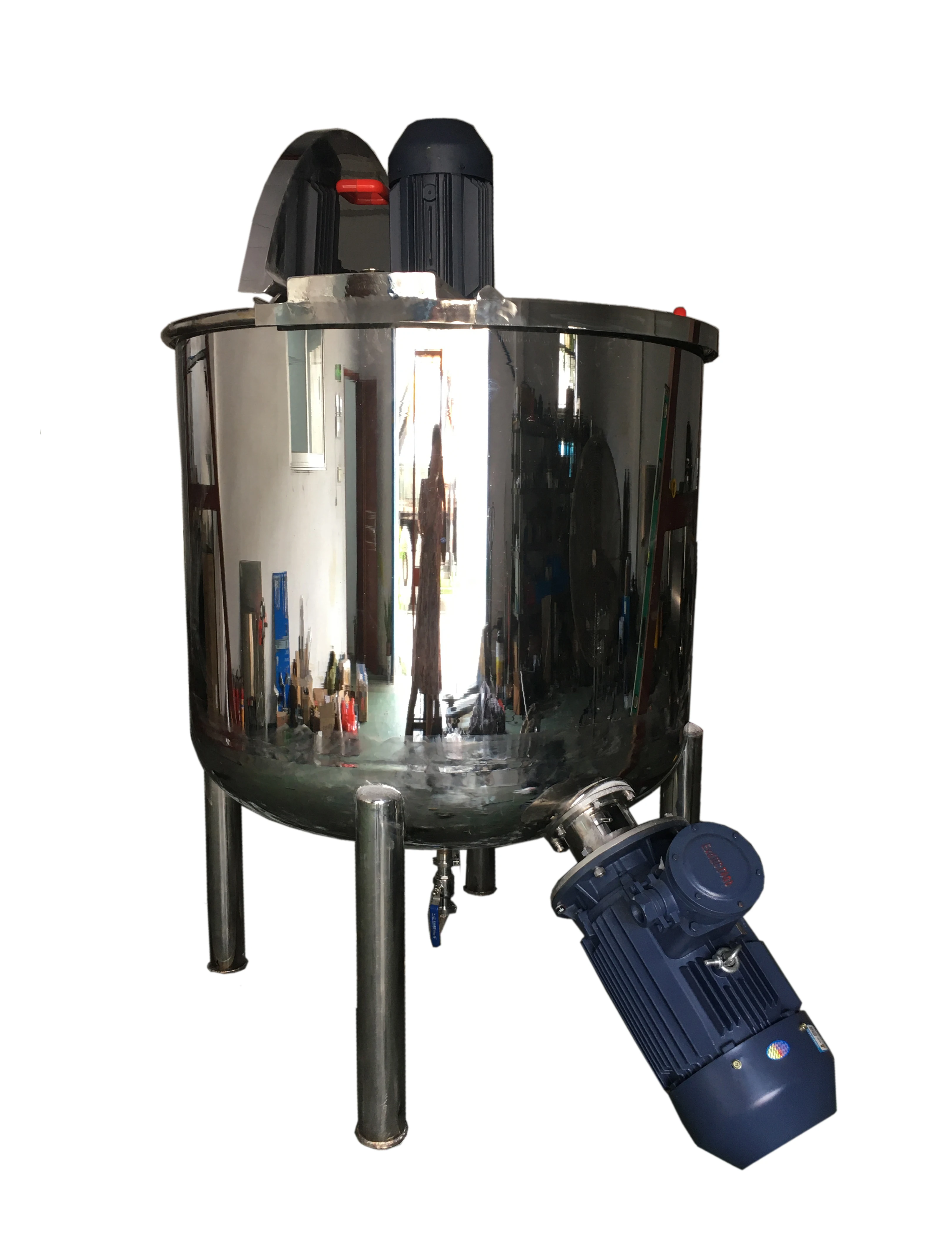 1500L explosion proof alcohol type hand wash detergents emulsifying mixer tank