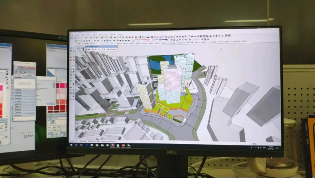 JLS FUTURE P2219H 21.5-inch IPS display screen office LCD computer monitor P2217H upgrade version