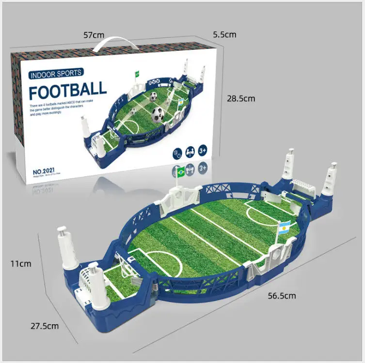 Chengji funny double battle interactive game hand football game table sports toys soccer table football board game for family