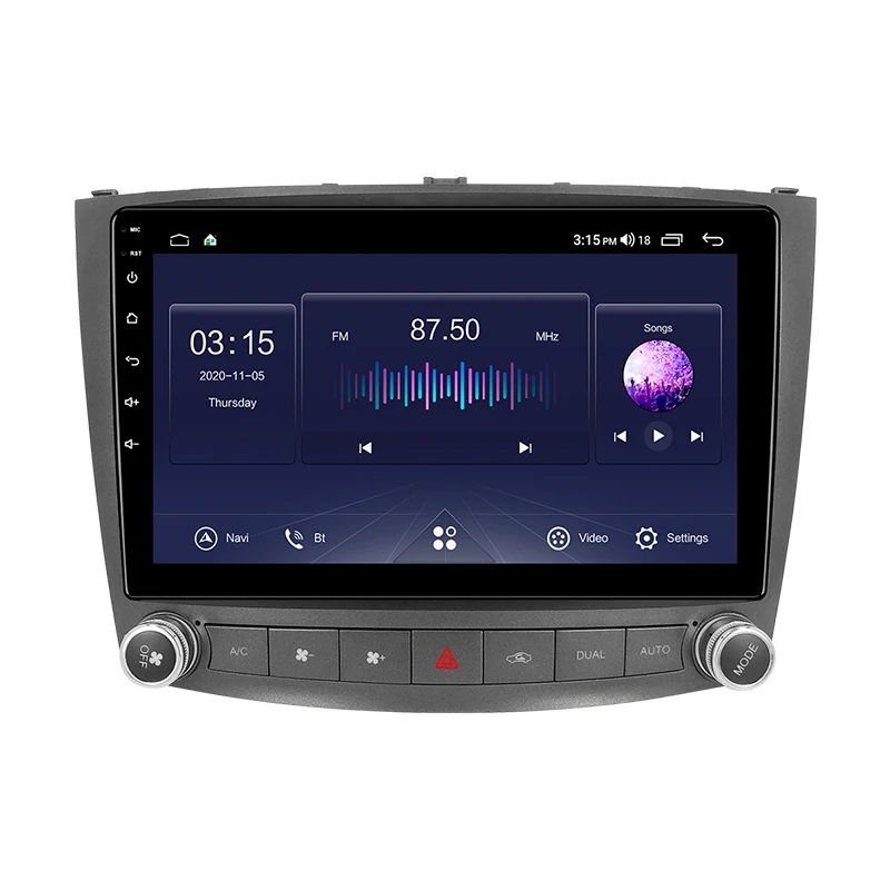 Prelingcar Android 12 0 4G Lte Автомобильный мультимедийный навигатор GPS плеер для LEXUS IS250 IPS экран радио