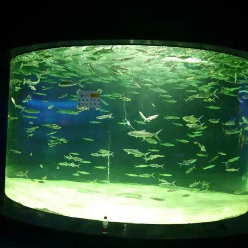 China Factory Luxury Design Customized Large Acrylic Vertical Aquarium