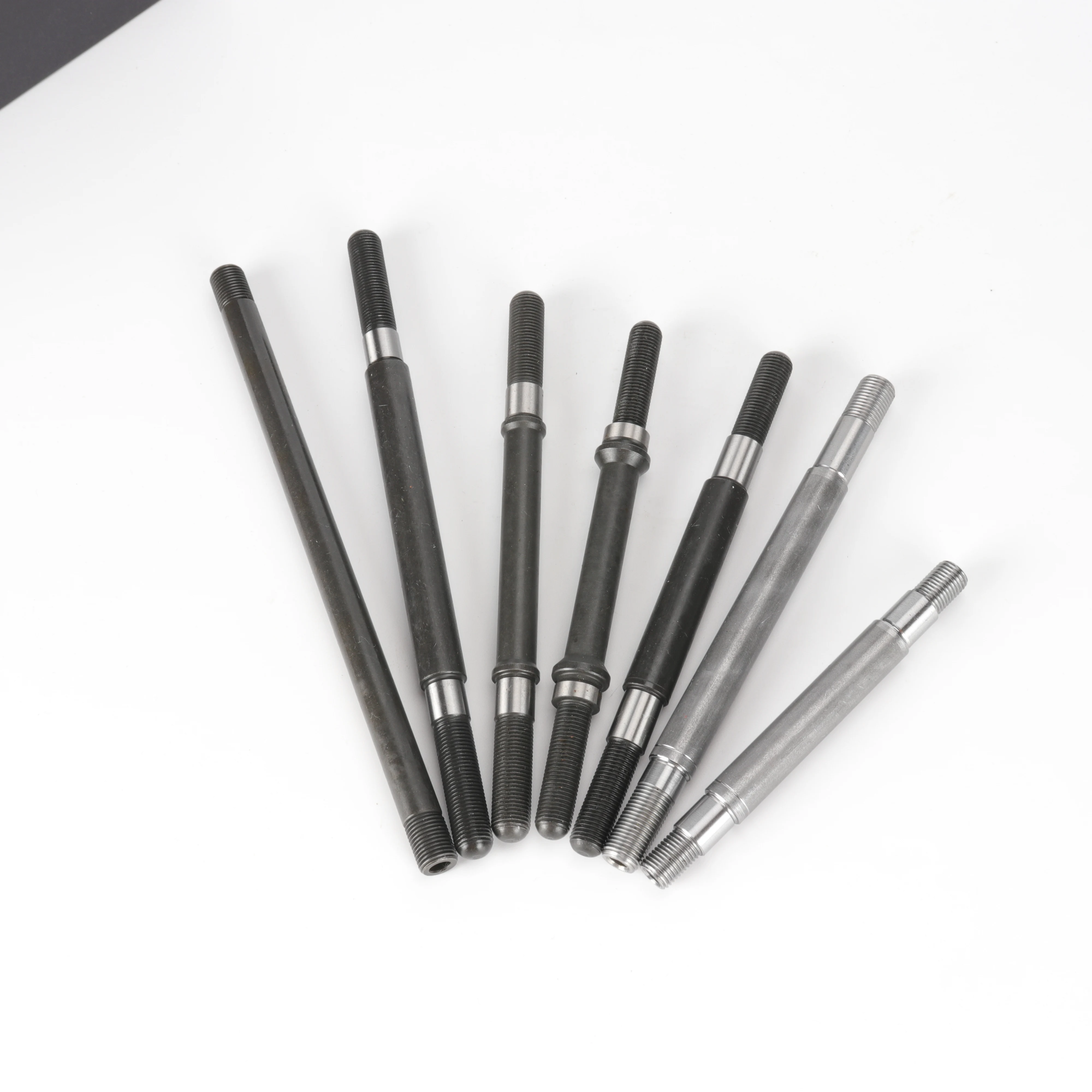 Настраиваемая длина, ось из углеродистой стали, ось из легированной стали, ось вала S45C, полая ось для велосипедных вентиляторов, 3D-принтер