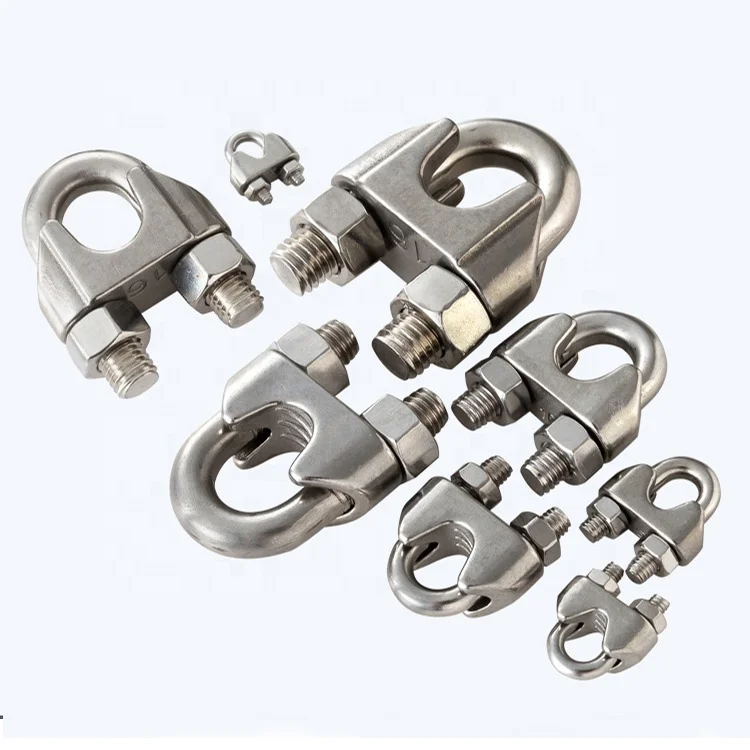  M12 high quality malleable steel rigging hardware wire rope