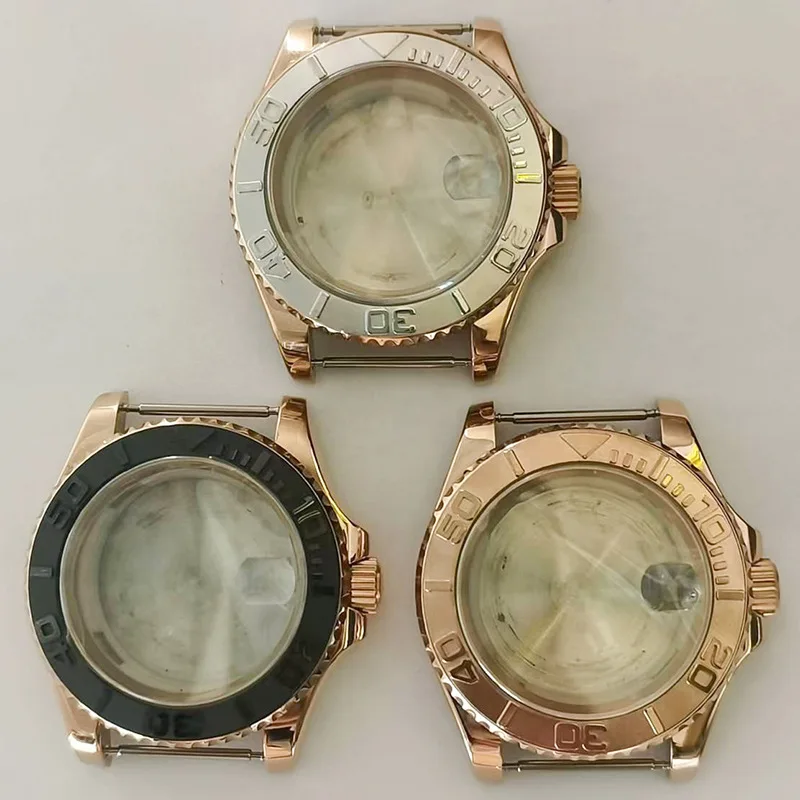 Markdown Sale custom Sapphire glass 316L stainless steel mechanical watch case for 2813 2815