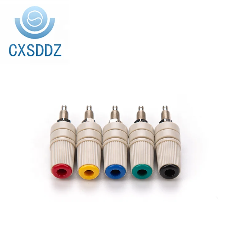 CXSDDZ 4mm Pure Copper Binding Post Banana Jack for Lab Testing