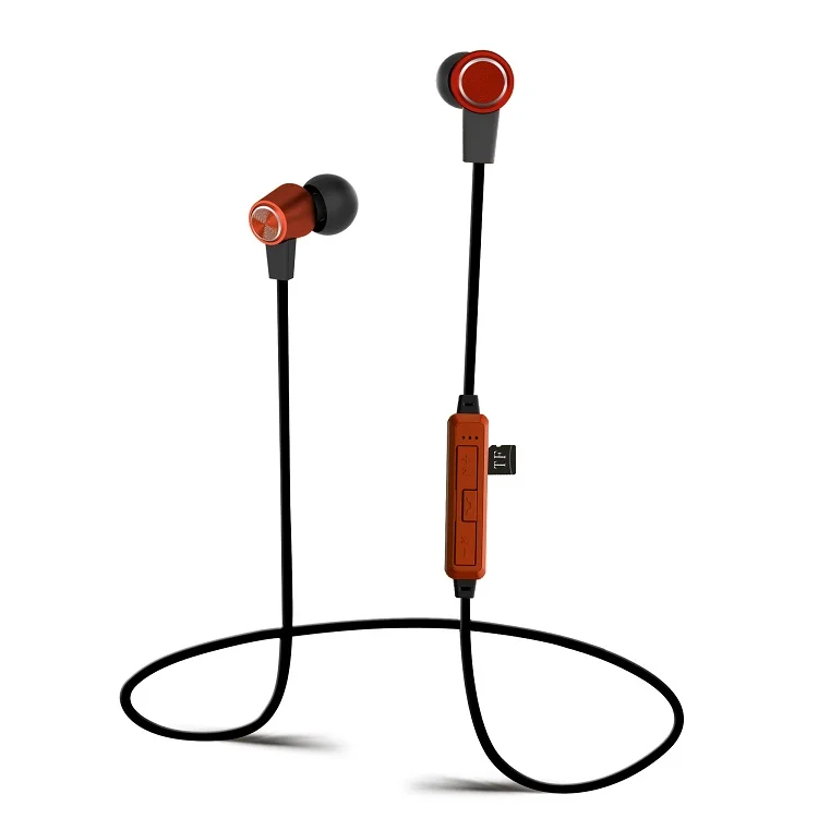
wireless earphone audifonos blue tooth waterproof blue tooth headset free sample with mic tf card wholesale gift customer logo 