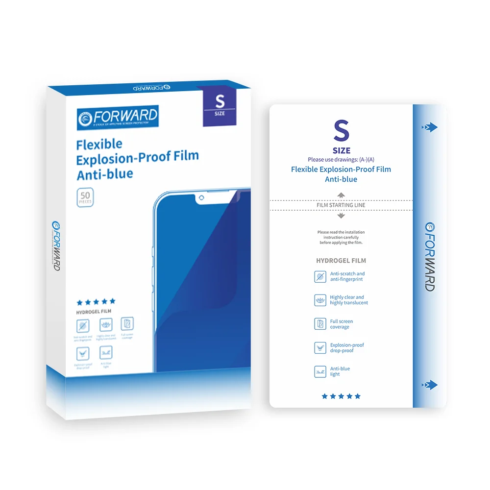 FORWARD Soft Screen Protector TPU Hydrogel Film Anti-blue Ray Hydrogel TPU Raw Material for Screen Protector Cutting Machine