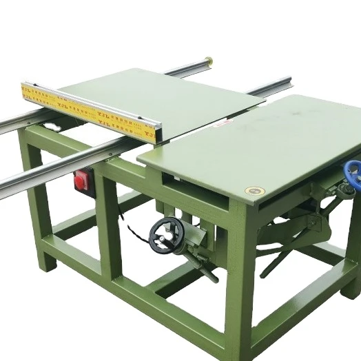 Chinese mini folding woodworking wood cutting machine saw portable single phase wood saw machines cabinet sliding table saw 1 -