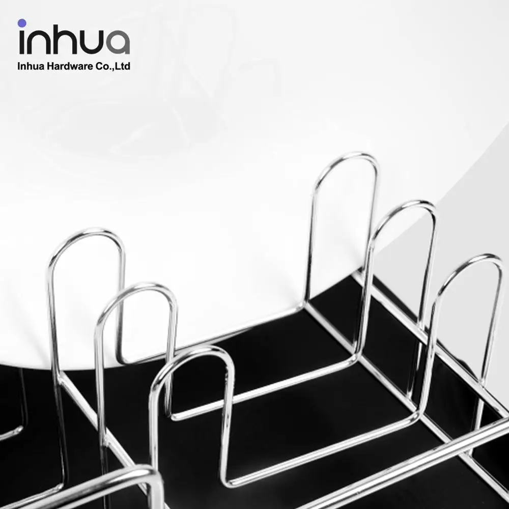 
Dish drainer rack kitchen iron storage rack tableware dishes drying rack 
