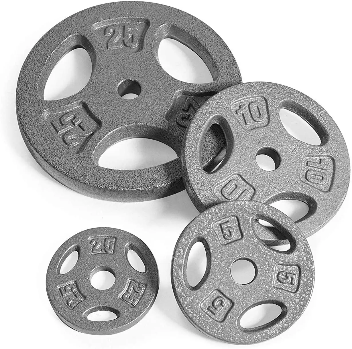 Home fitness weightlifting standard 1-inch cast iron weight plates training combination male squat dumbbell piece