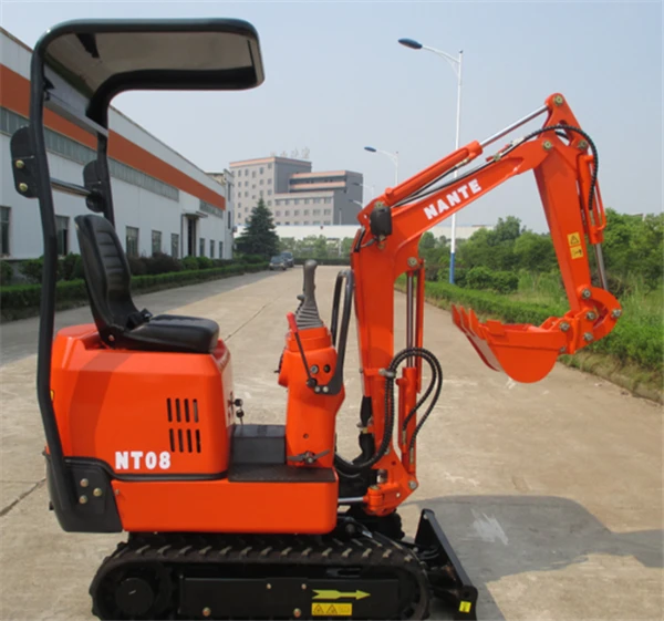 NANTE Excavator Machine Nt08 0.8t Mini Crawler Excavator with Low Price