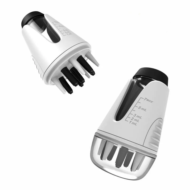 New Fashion Portable Scalp Medication Applicator Plastic for Home Hair Growth Essence Oil Liquid Dispenser Scalp Massage Comb
