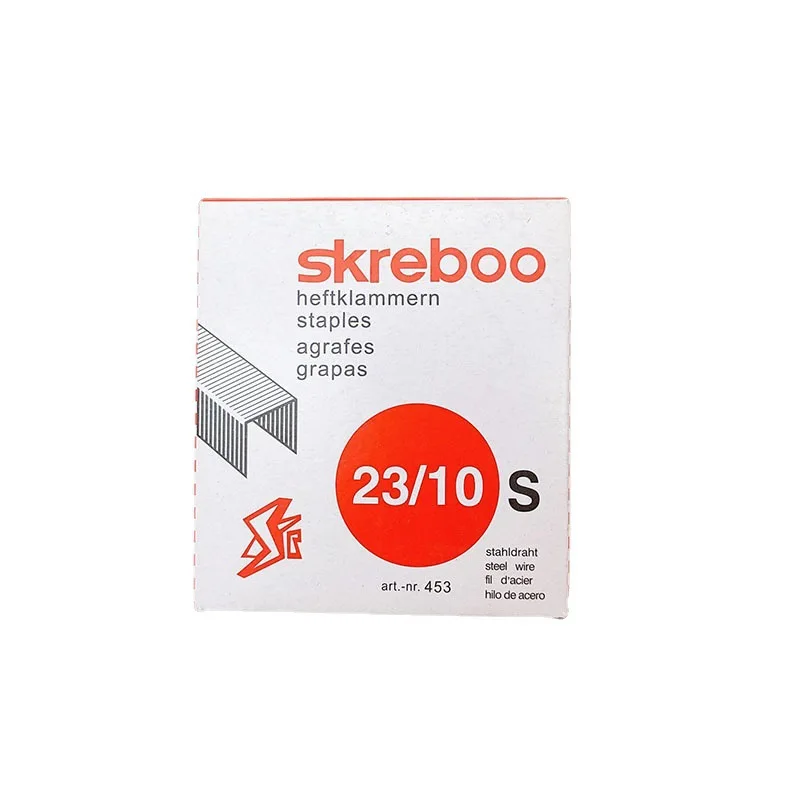 2024 School Stationery Wholesale 23/6 23/8 23/10 23/13 23/23 Thickened Large Staple Binding 50 Pages Paper Staples