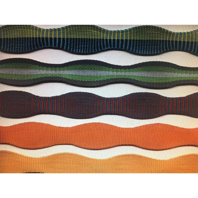 Colorful Polyester Wide and Narrow Variable Webbing for Mountaineering Bags, Trekking Poles, Ski Poles