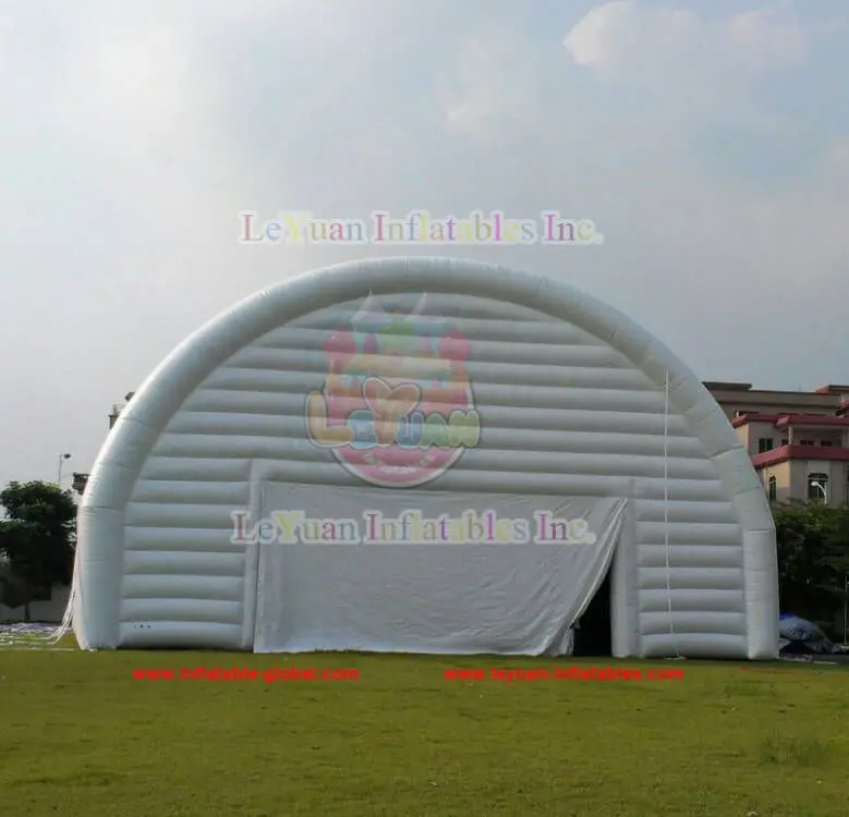 Once Inflated Airtight Building Inflatable Storage Hangar Shelter For Sale