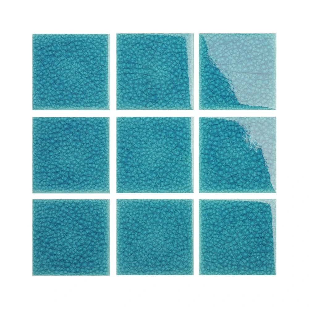 Real Factory Price thickness craft mosaic swimming pool porcelain glass crystal mosaic tile for swimming pool decoration