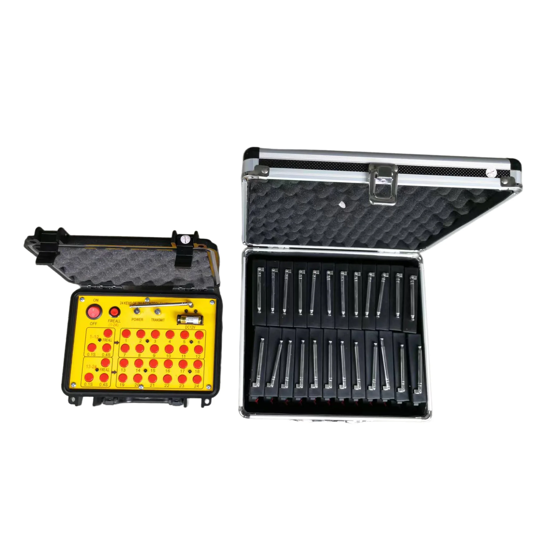 AN24-HW Professional 36 cue fireworks firing system waterproof transmitter remote control ignition system for wedding