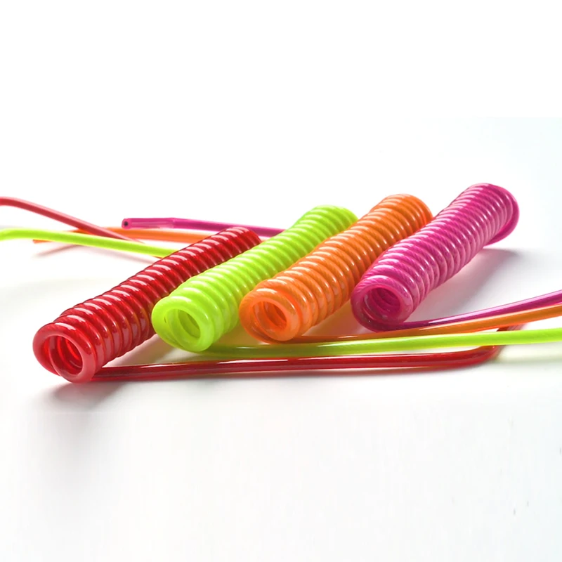 High Quality Fairly Elastic Lanyard Spiral Tool Manufacture Lockable Spring Tool Cord for Safety