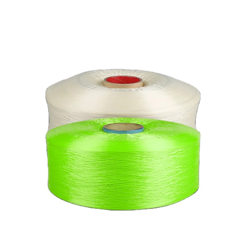 Factory Direct luminous 150D-900D bright pink yellow orchid white 300D green polypropylene PP luminous yarn