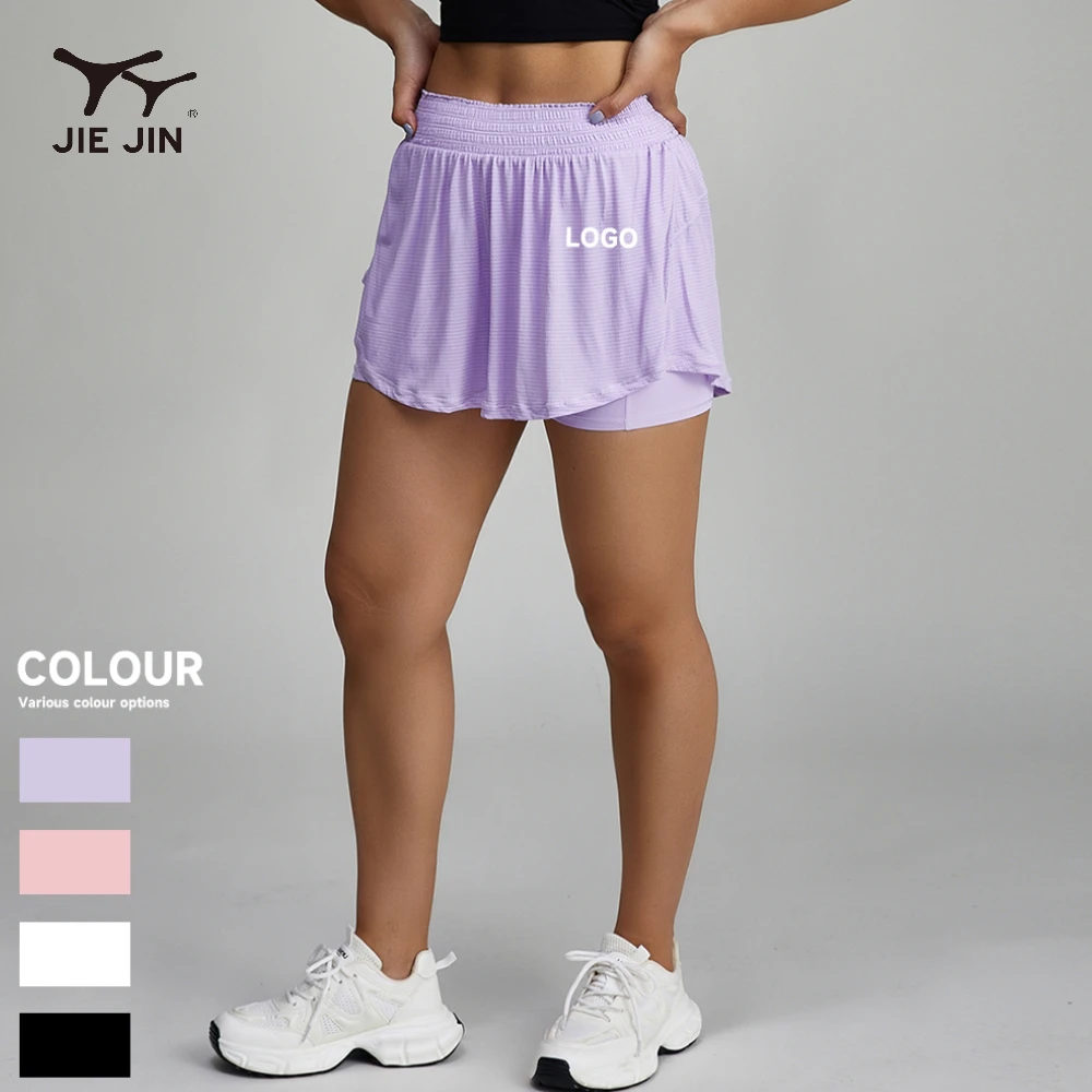 JIEJIN High Quality Ladies Golf Tennis Wear High Waist Sports Mini Pleated Tennis Skirt