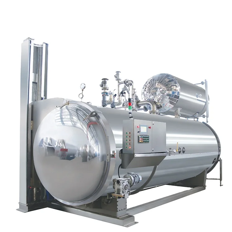 Retort sterilizer for ready meal