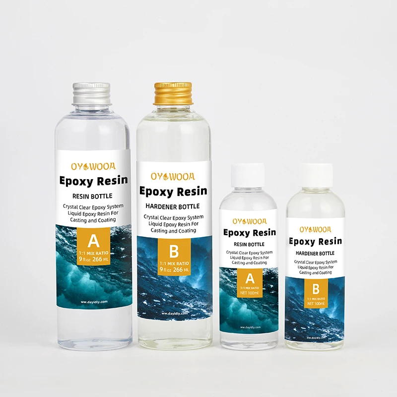 Liquid hardener crystal clear epoxy resin for resin countertops and floors and bathtubs