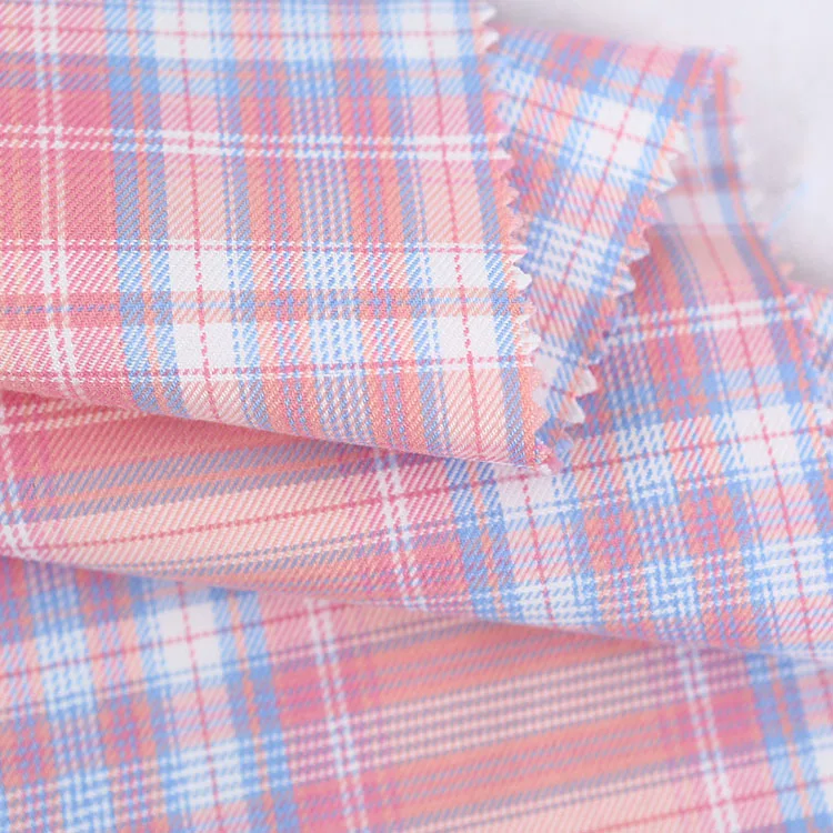 
Hot Selling Good Quality Yarn Dyed Plaid Fabric 100%Cotton Fabric For Dress 