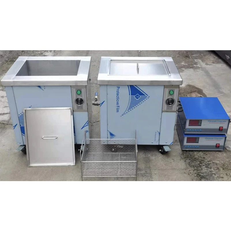 28KHZ  130L Industrial Ultrasound Cleaning Machine For Cleaning Truck Dpf Filter