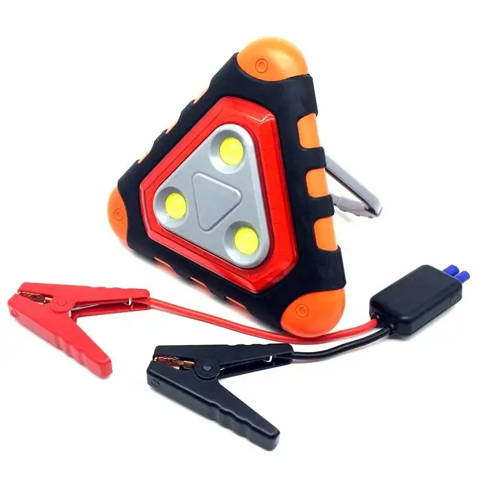 Car Jump Starter 14000mAh Jump Starter&Triangle warning sign 2 in 1 600Amp Jump Power Bank