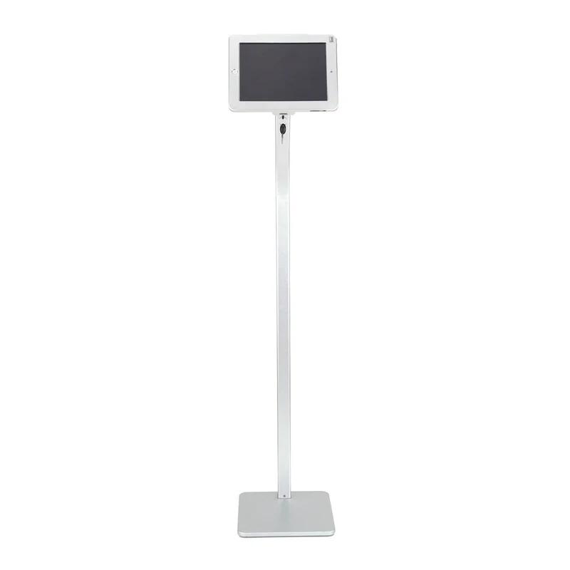 Newly retail antitheft security tablet floor stand for ipad with aluminum alloy material