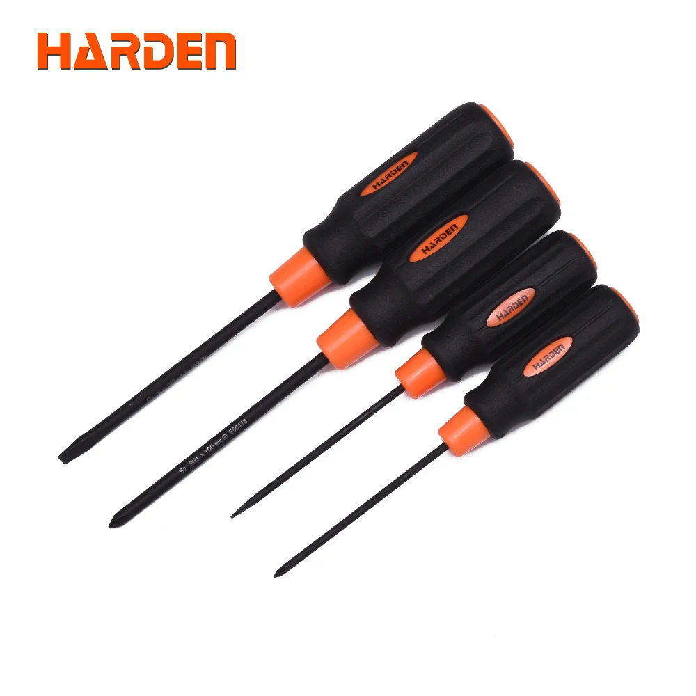 High Quality Professional Hand Tools S2 4Pcs Screwdriver Set TPR Handle letter punch set