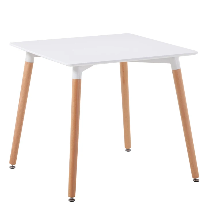 Hot sale restaurant outdoor indoor garden dining table set square living room wooden table