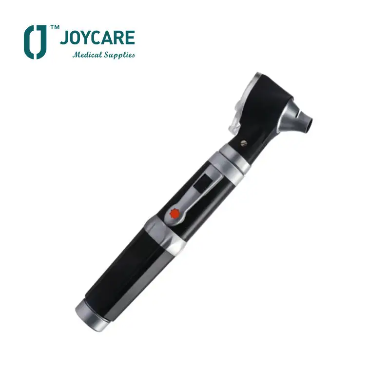 3X Magnification Mini Portable Fiber Optic Medical Ear Wax Removal Endoscope LED ENT Diagnostic Otoscope Ophthalmoscope Set