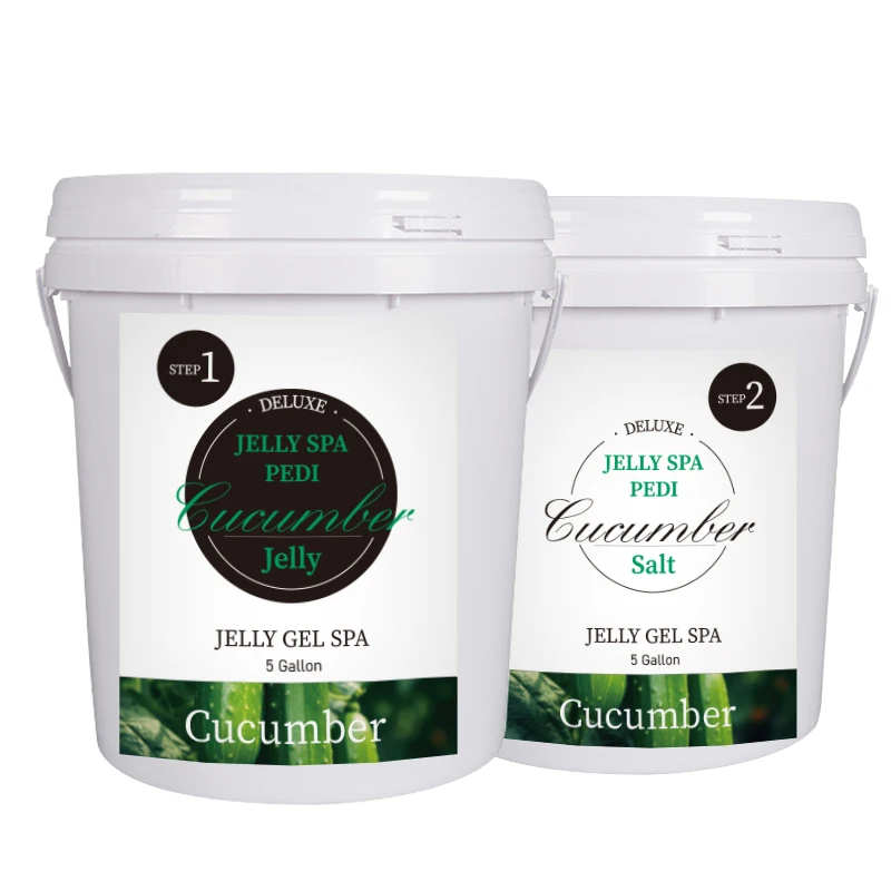 5 Gallon Cucumber Foot Peeling Skin Care Jelly Pedicure Kit Foot Scrub Soak Herbal Spa Pedicur Products Pedicure Kit