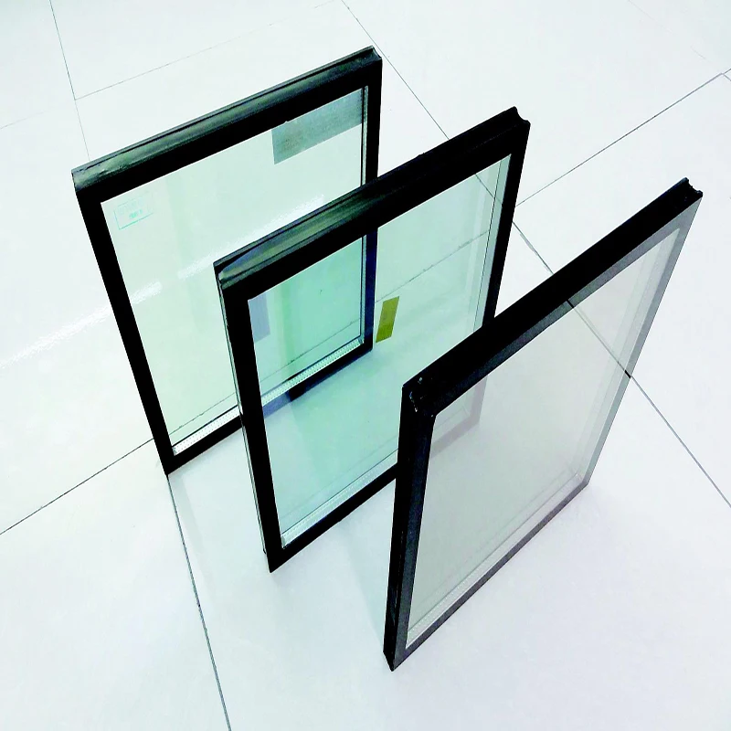 Insulated Glass Panels Doors Windows Glass Wall Partition Hollow Structure Exterior Industrial  Office Supermarket CCC Certified
